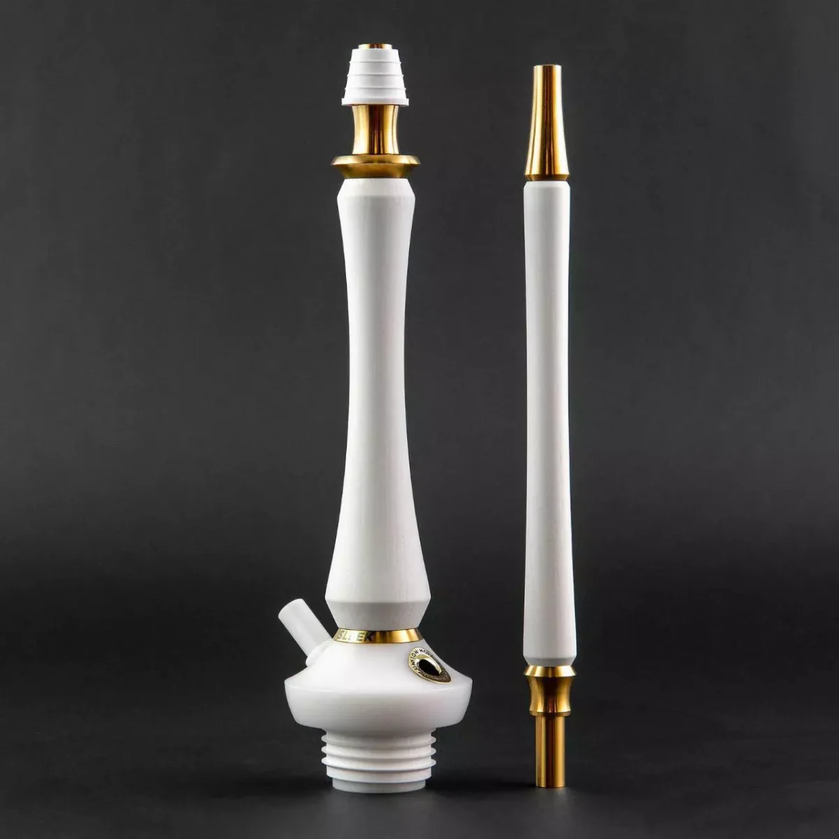 shisha union sleek rest pvd white