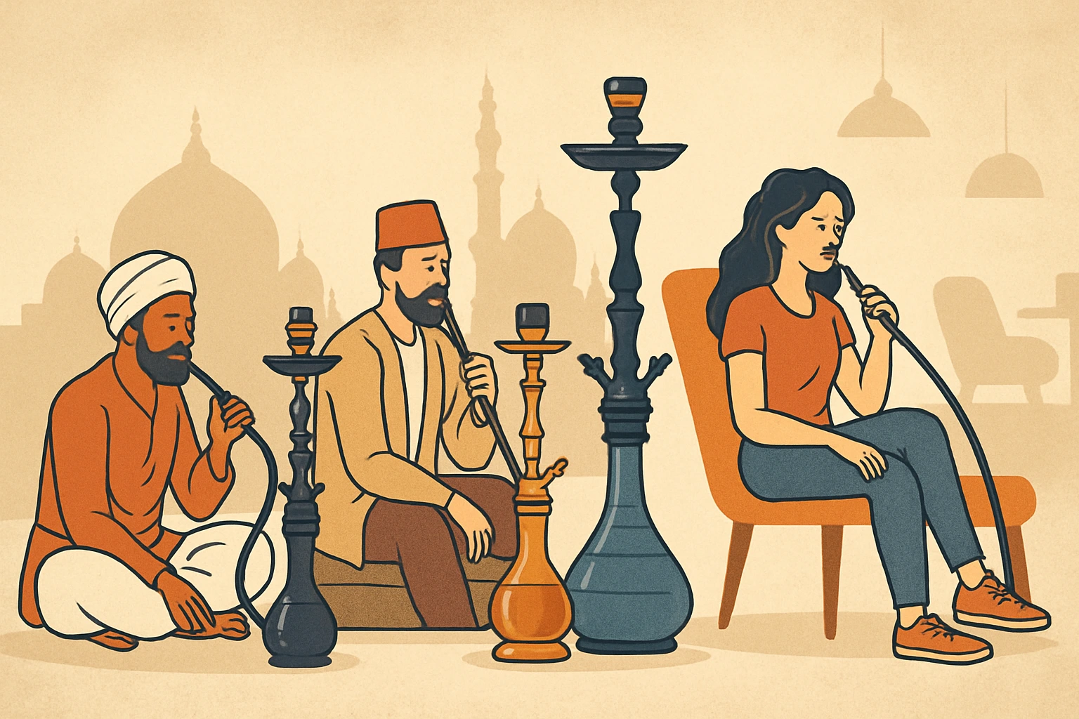 Ναργιλές: Ιστορία και προέλευση