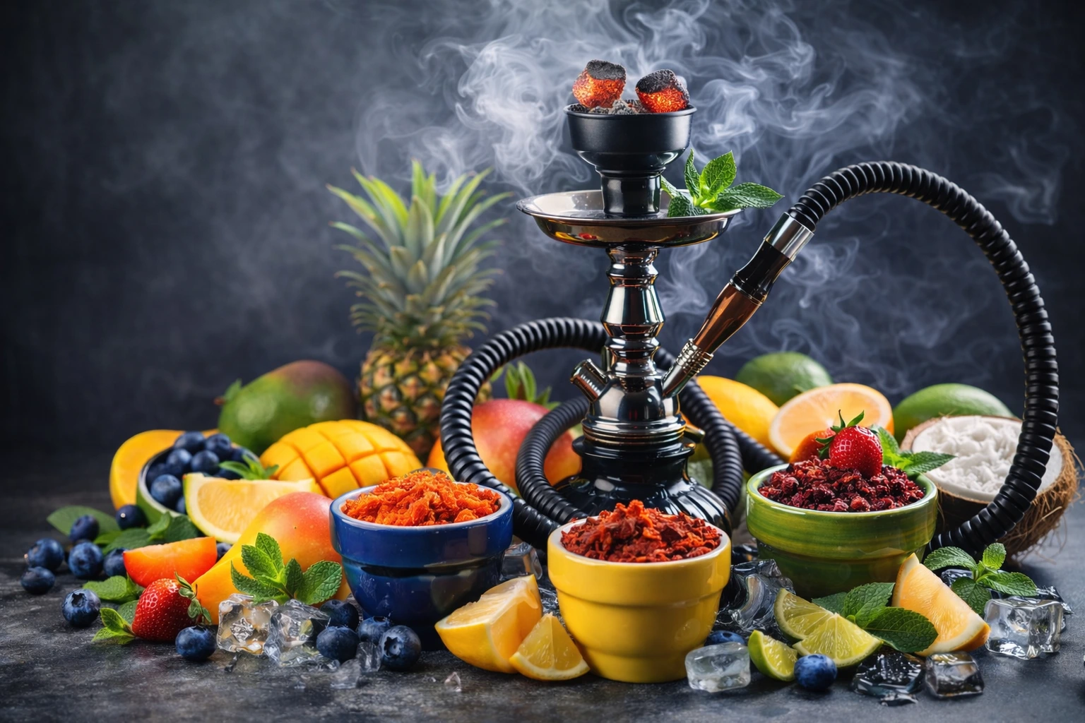 Γεύσεις Ναργιλέ με Φρούτα