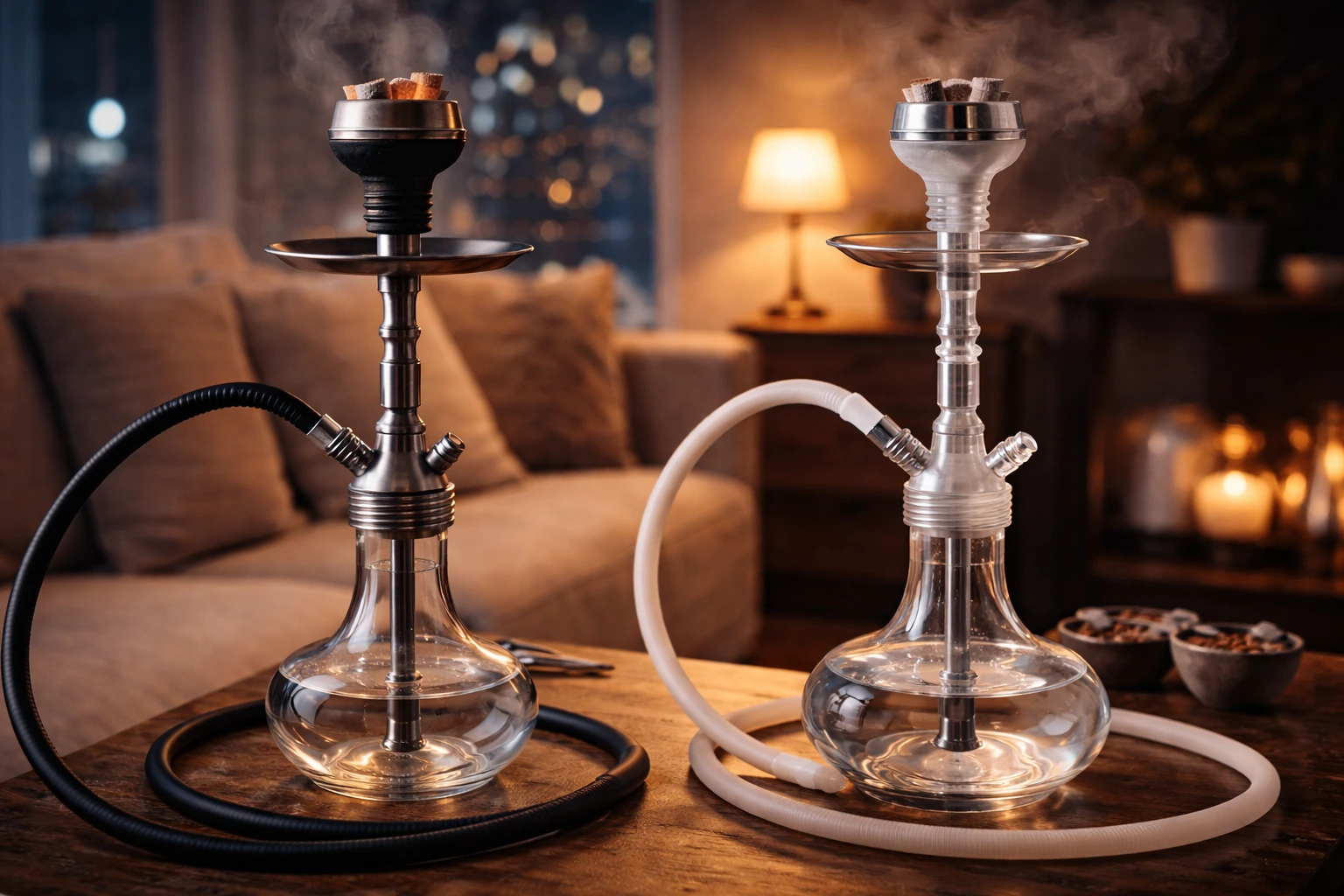 Ανοξείδωτος ή Γυάλινος Ναργιλές; Πλεονεκτήματα, Διαφορές και Τι Αξίζει Τελικά